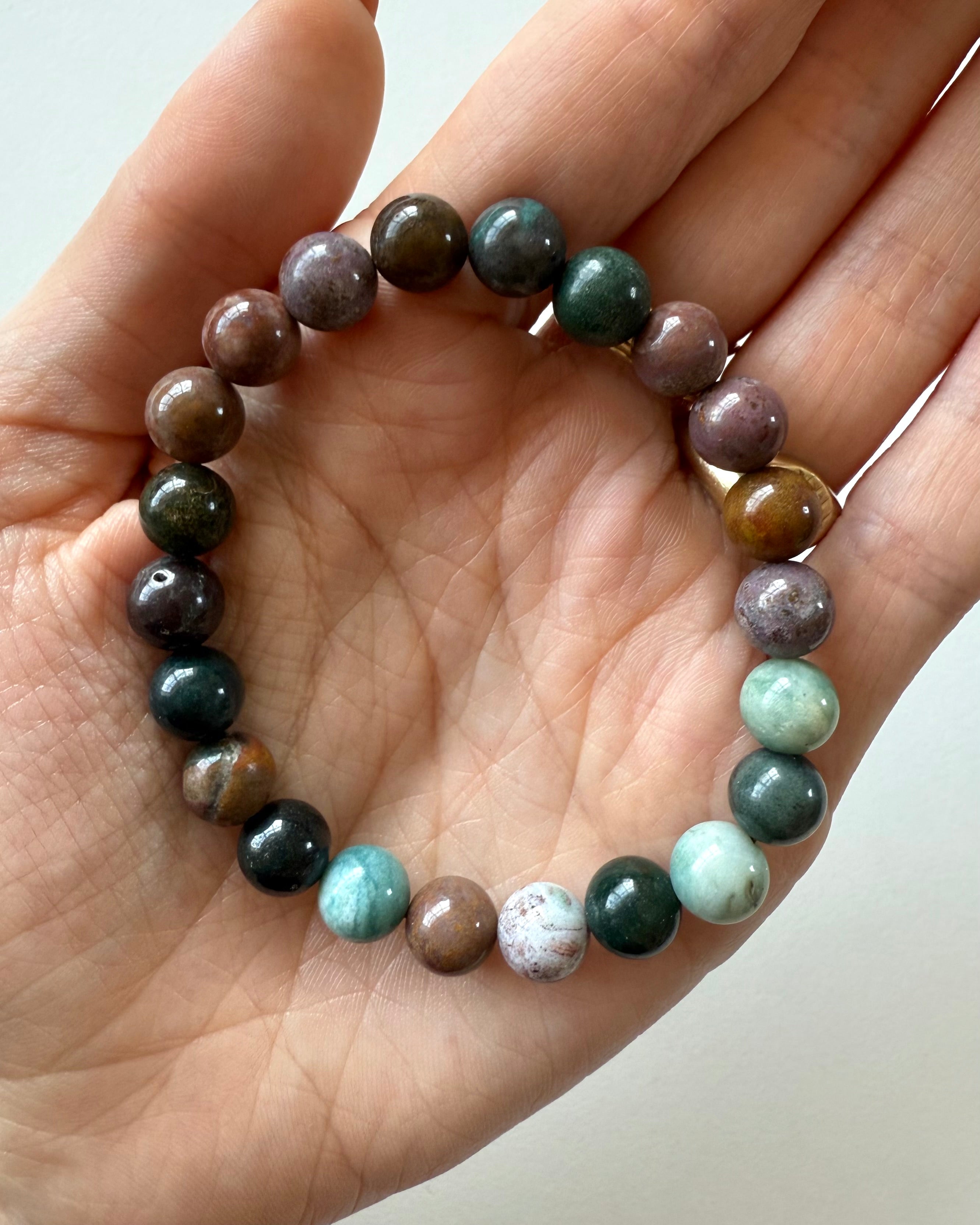 Bracciale in Diaspro Oceano