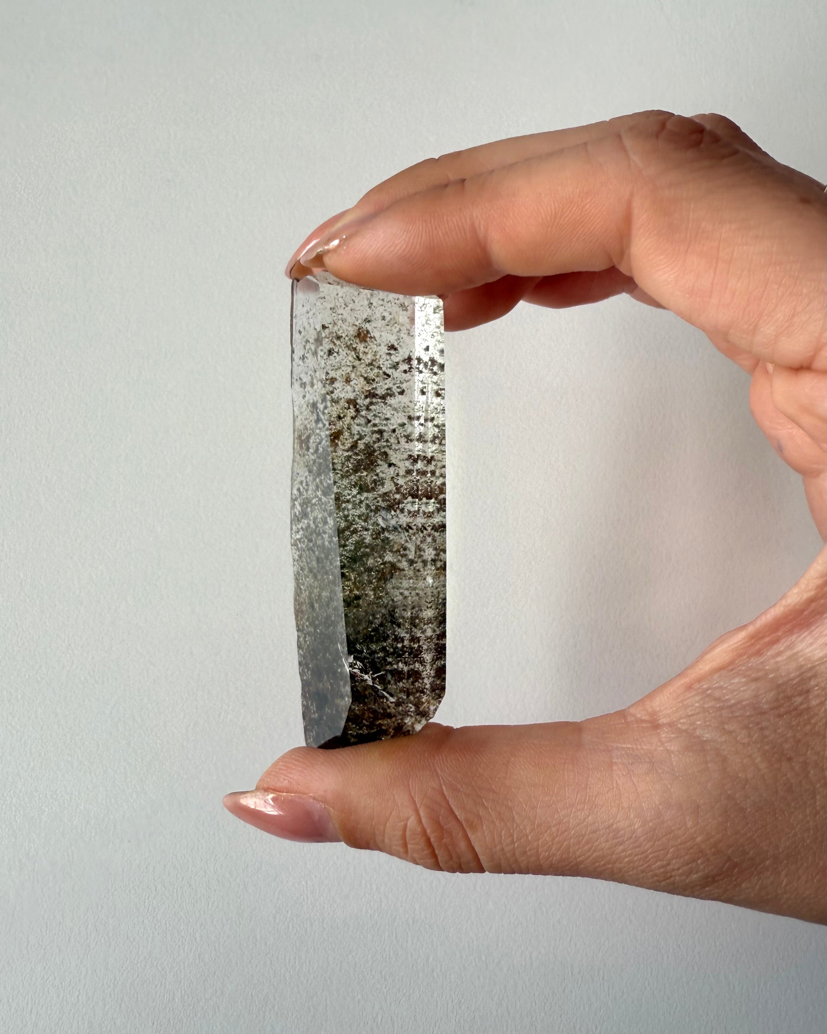 Freeform in Quarzo Lodolite (Giardino)