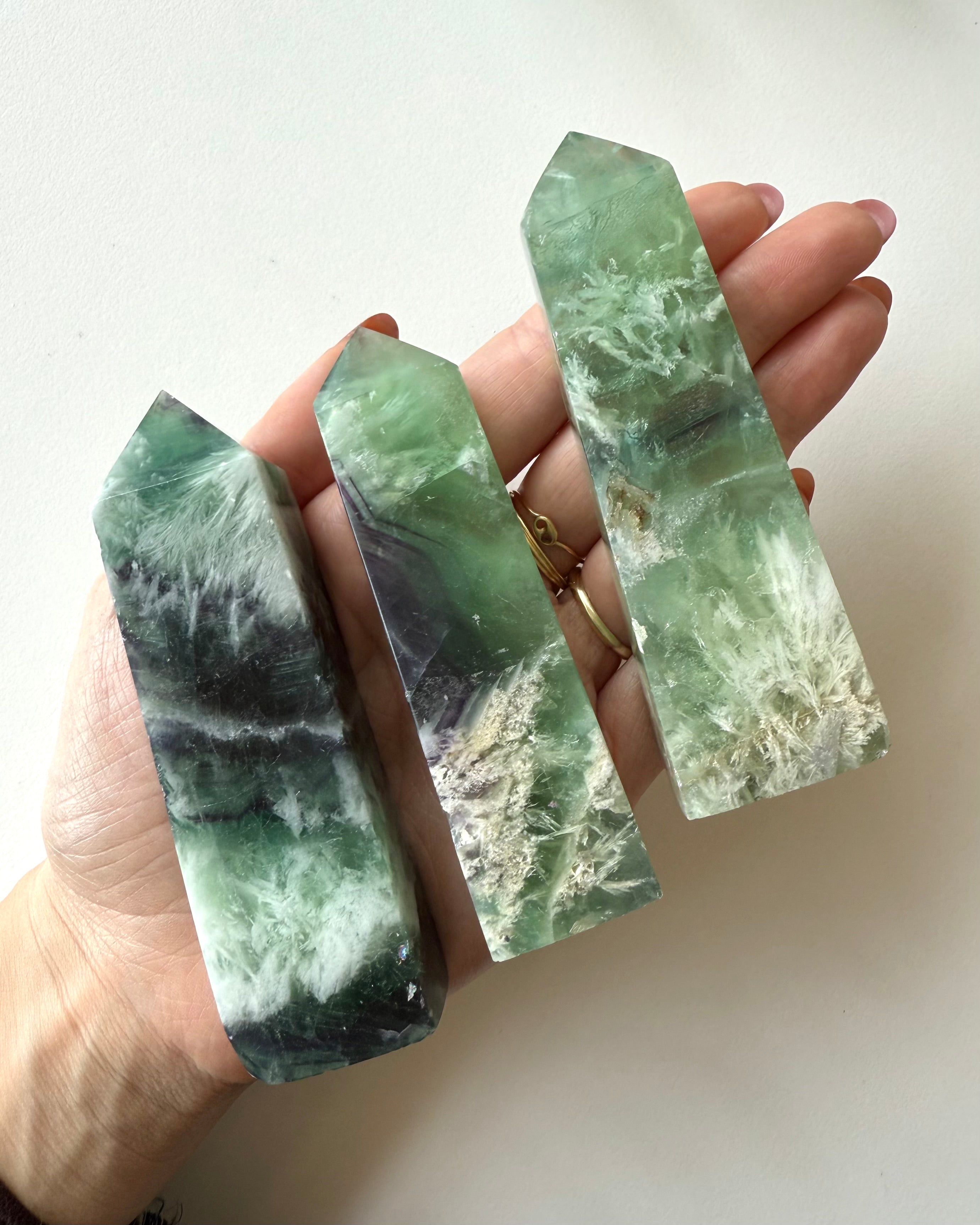 Torre in Fluorite Verde
