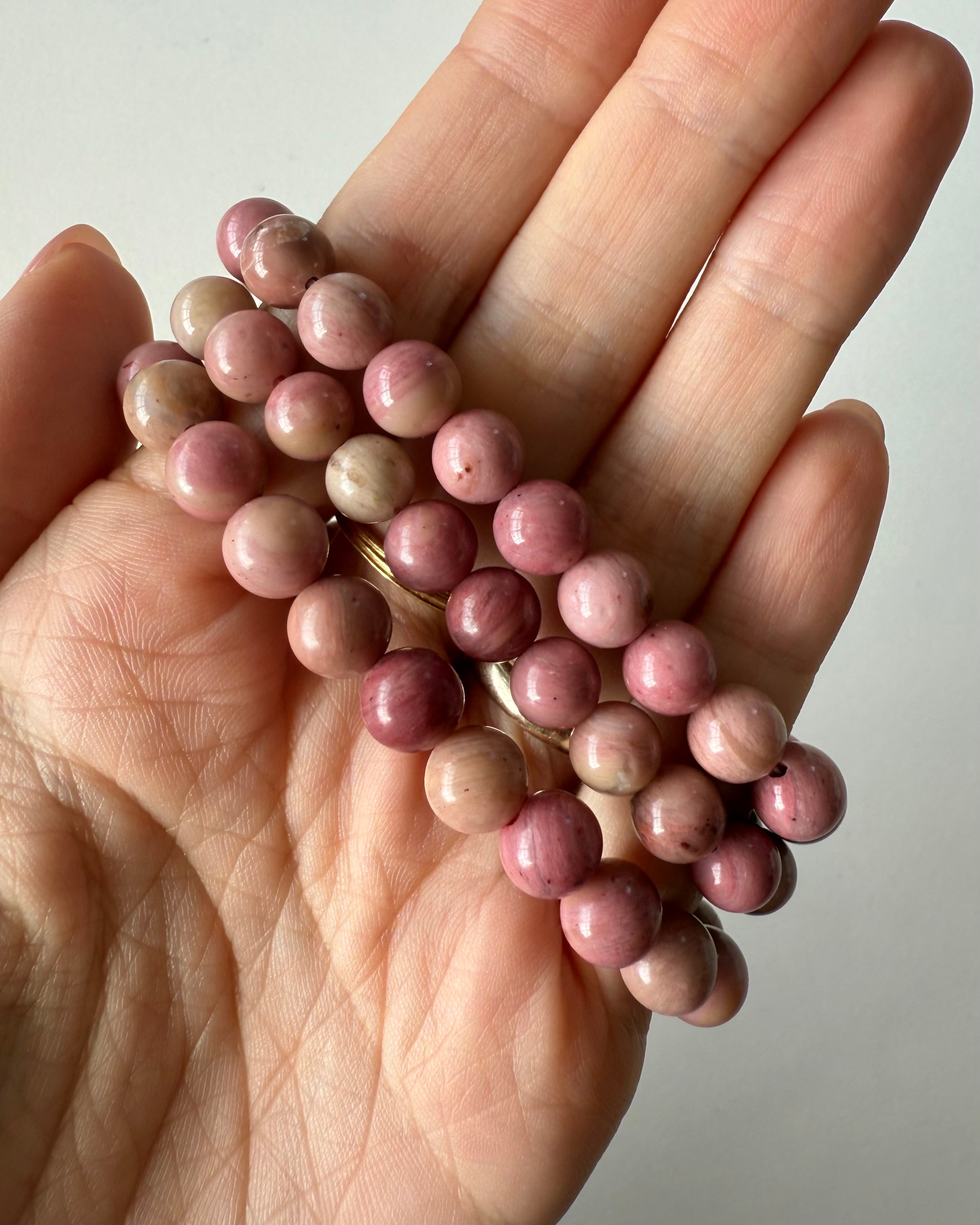 Bracciale in Rodonite