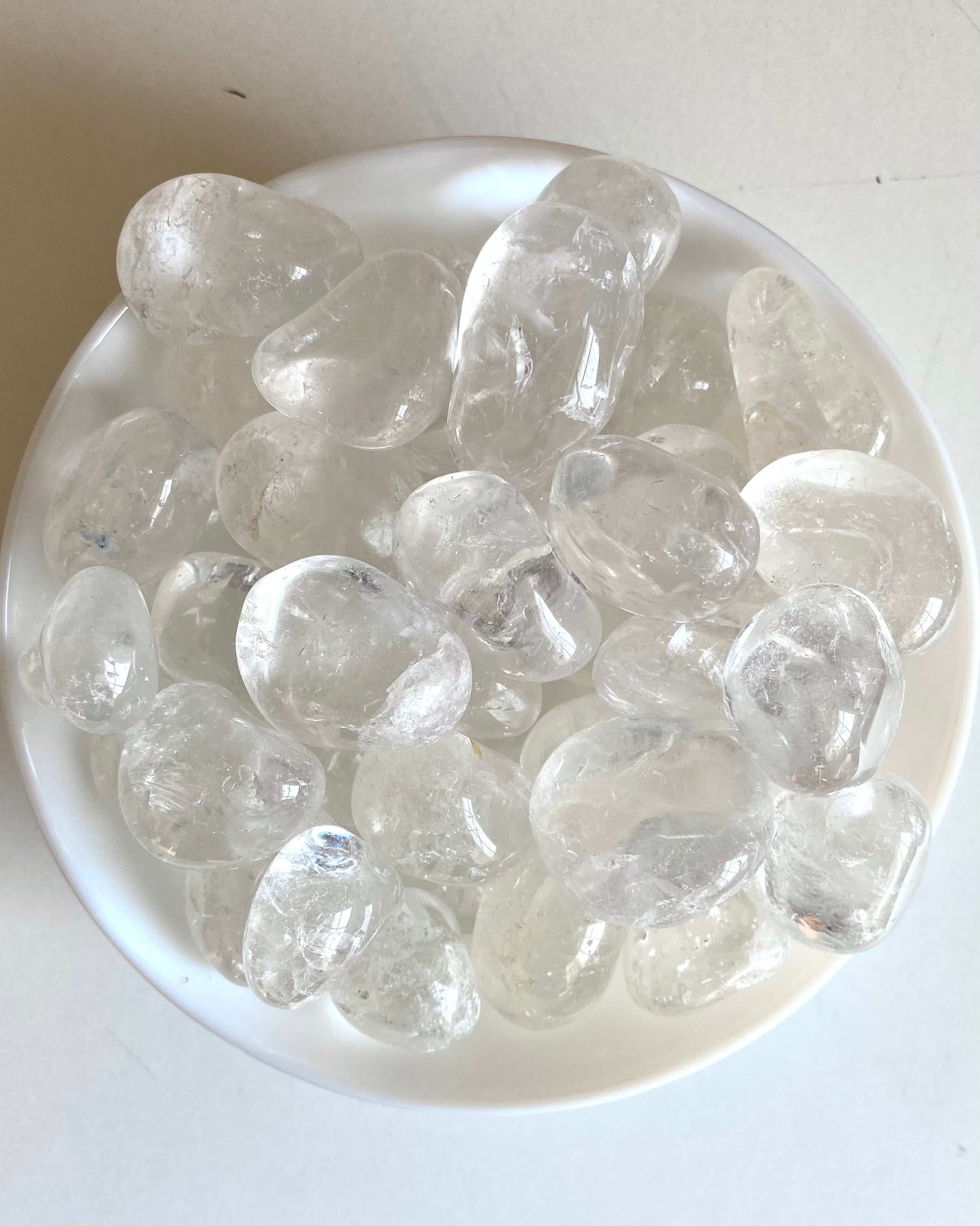 Quarzo Ialino burattato