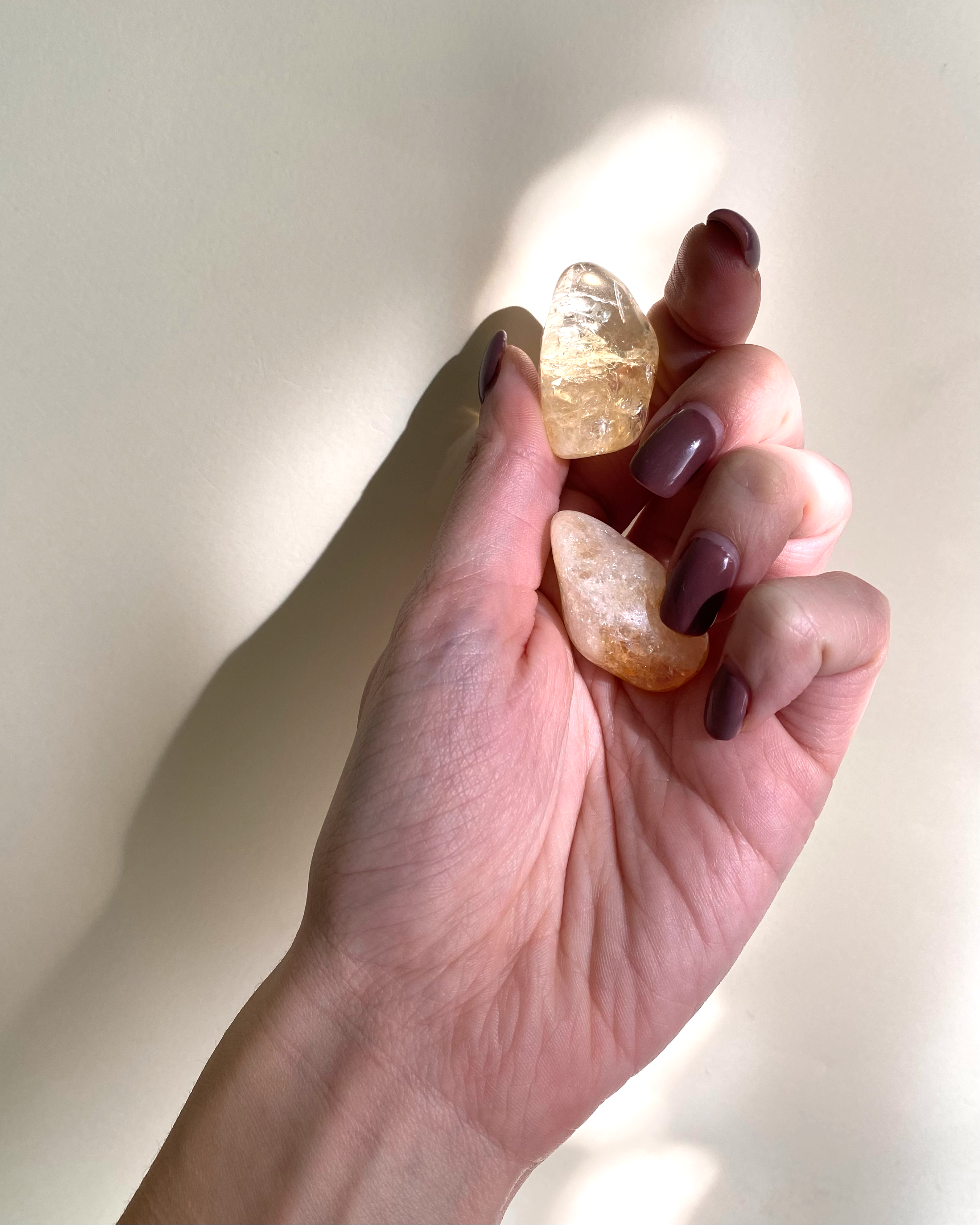 Quarzo Citrino (Madeira) burattato