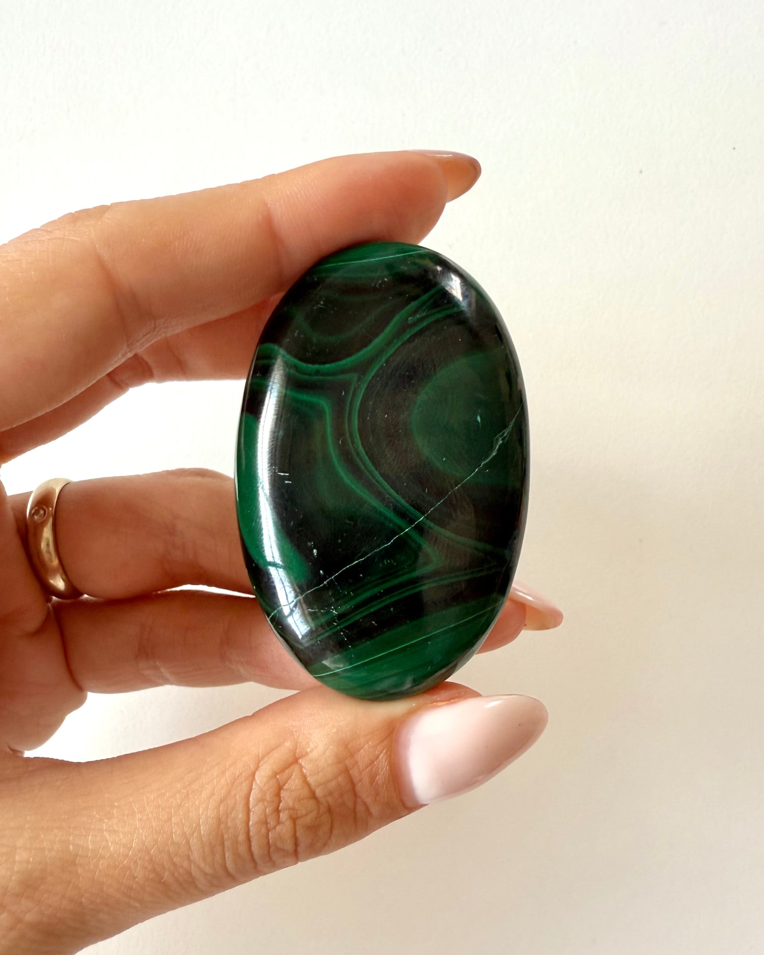 Palmstone in Malachite