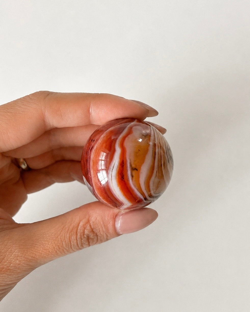 Sfera in Corniola