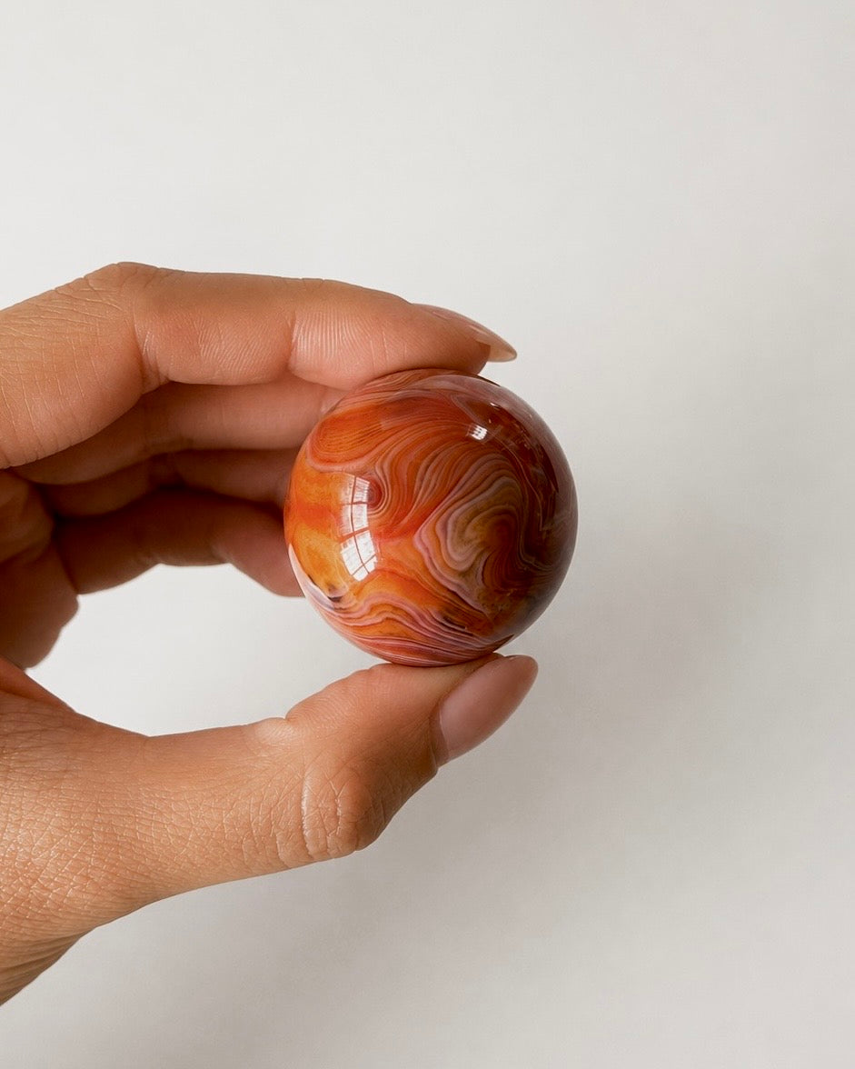 Sfera in Corniola