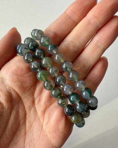 Bracciale in Agata Muschiata