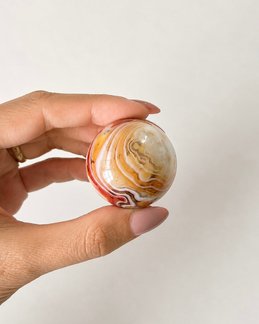 Sfera in Corniola
