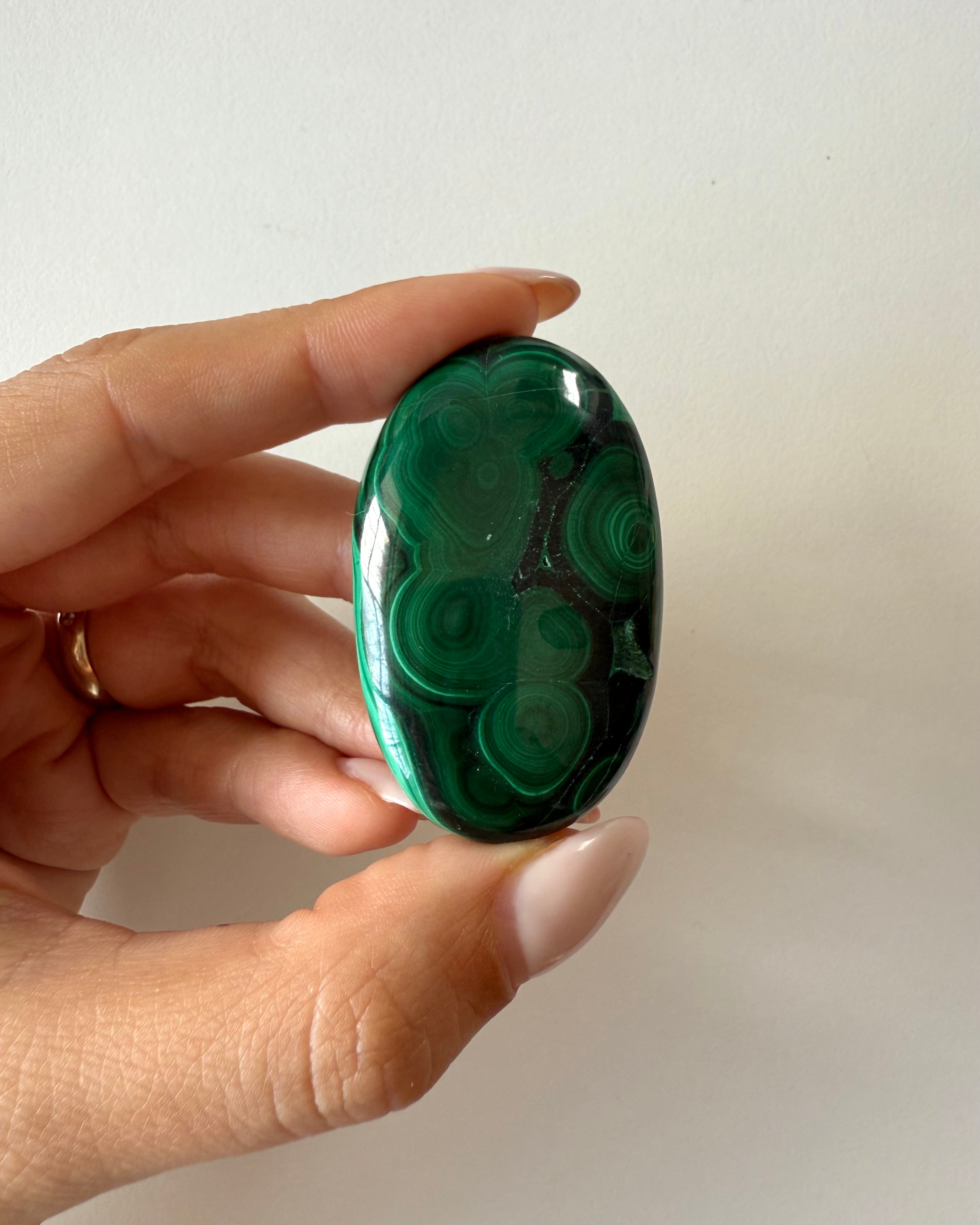 Palmstone in Malachite