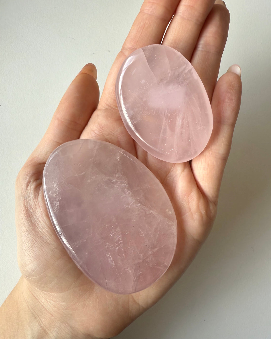 Palmstone in Quarzo Rosa piatta