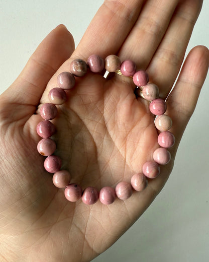 Bracciale in Rodonite