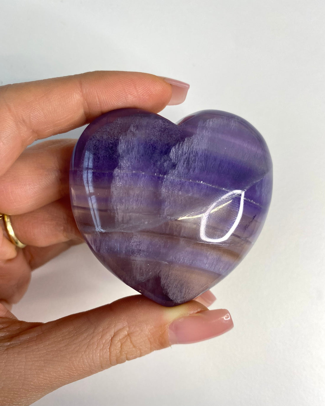 Cuore in Fluorite