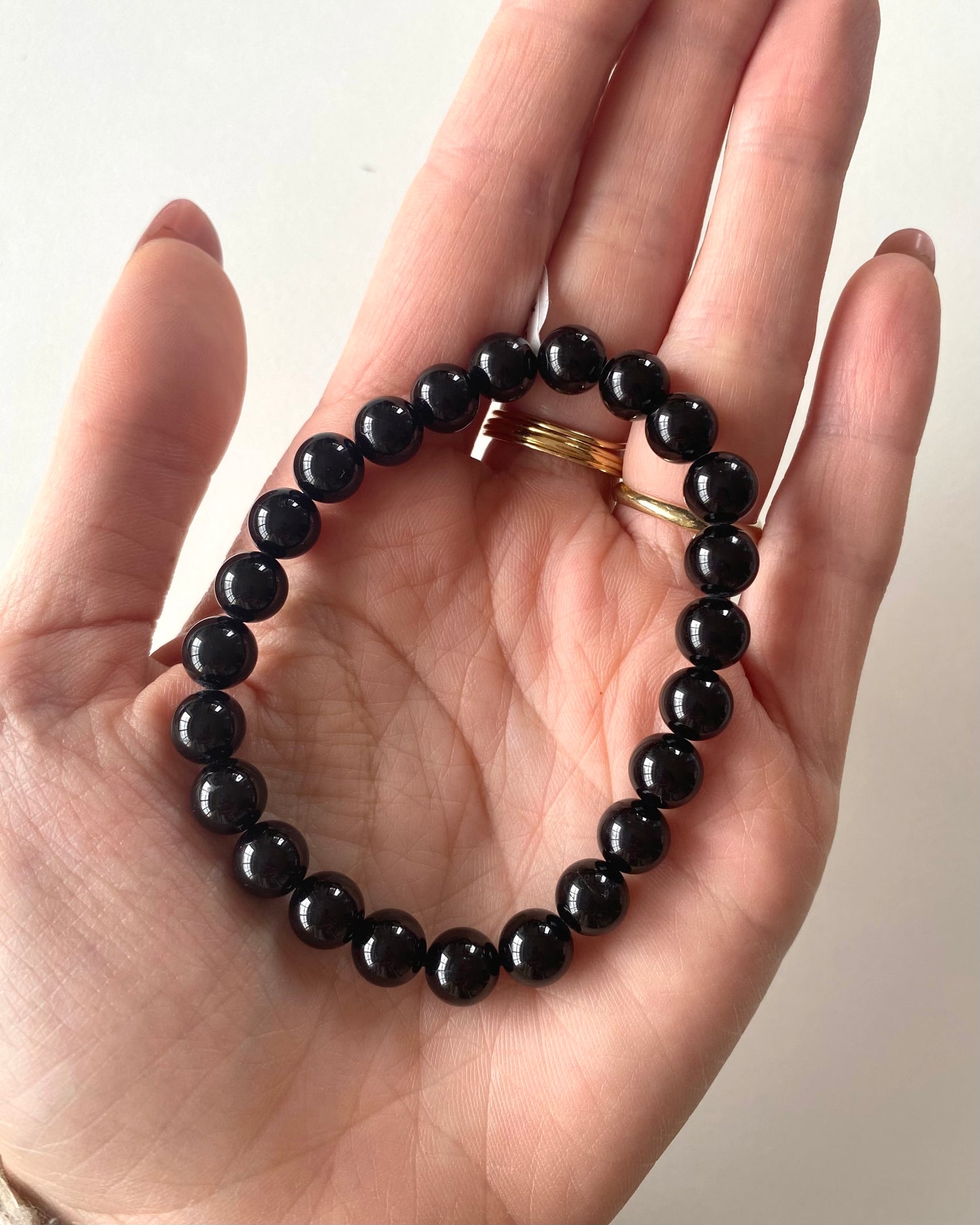 Bracciale in Tormalina Nera