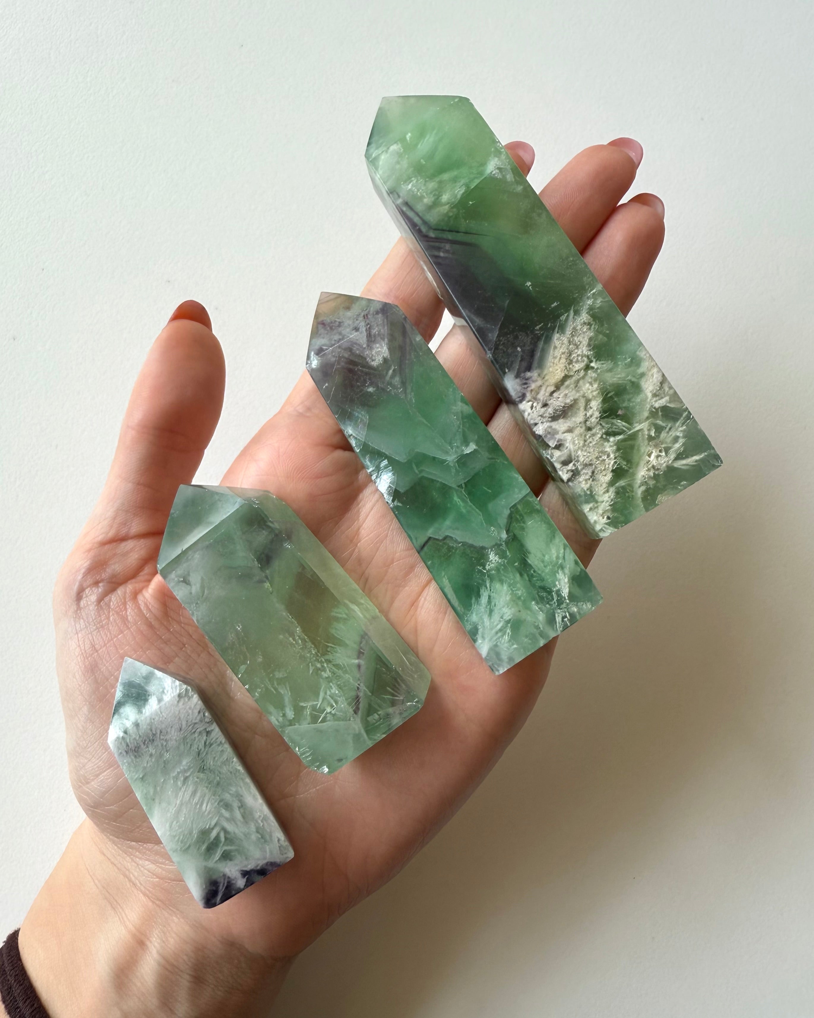 Torre in Fluorite Verde