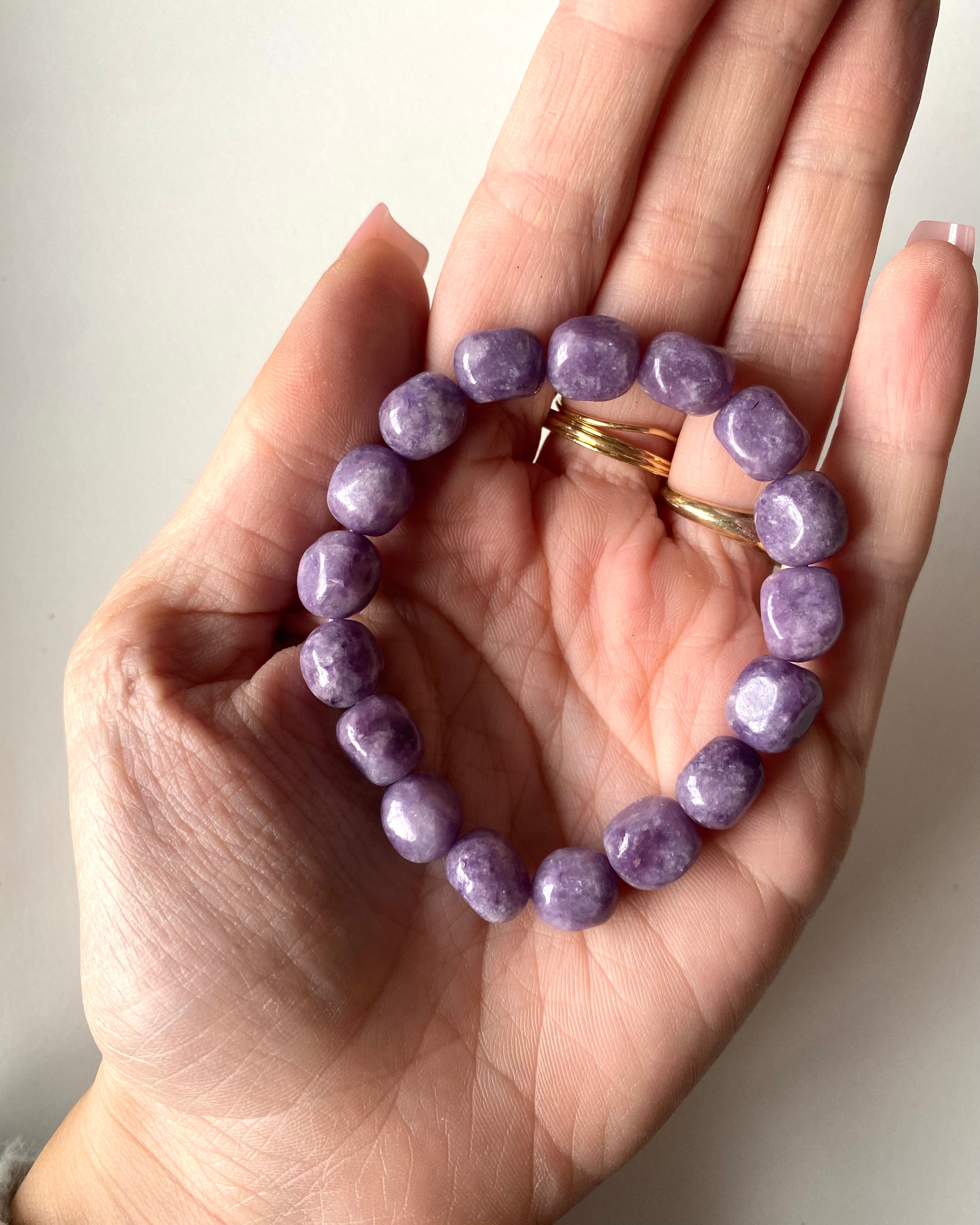 Bracciale in Lepidolite