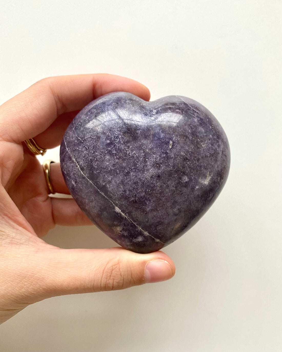 Cuore in Lepidolite