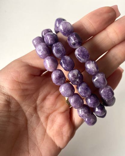 Bracciale in Lepidolite