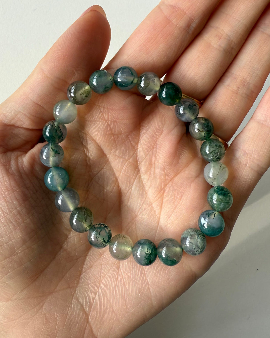 Bracciale in Agata Muschiata