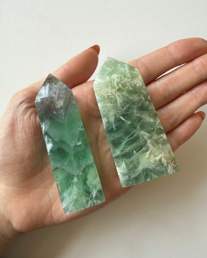 Torre in Fluorite Verde
