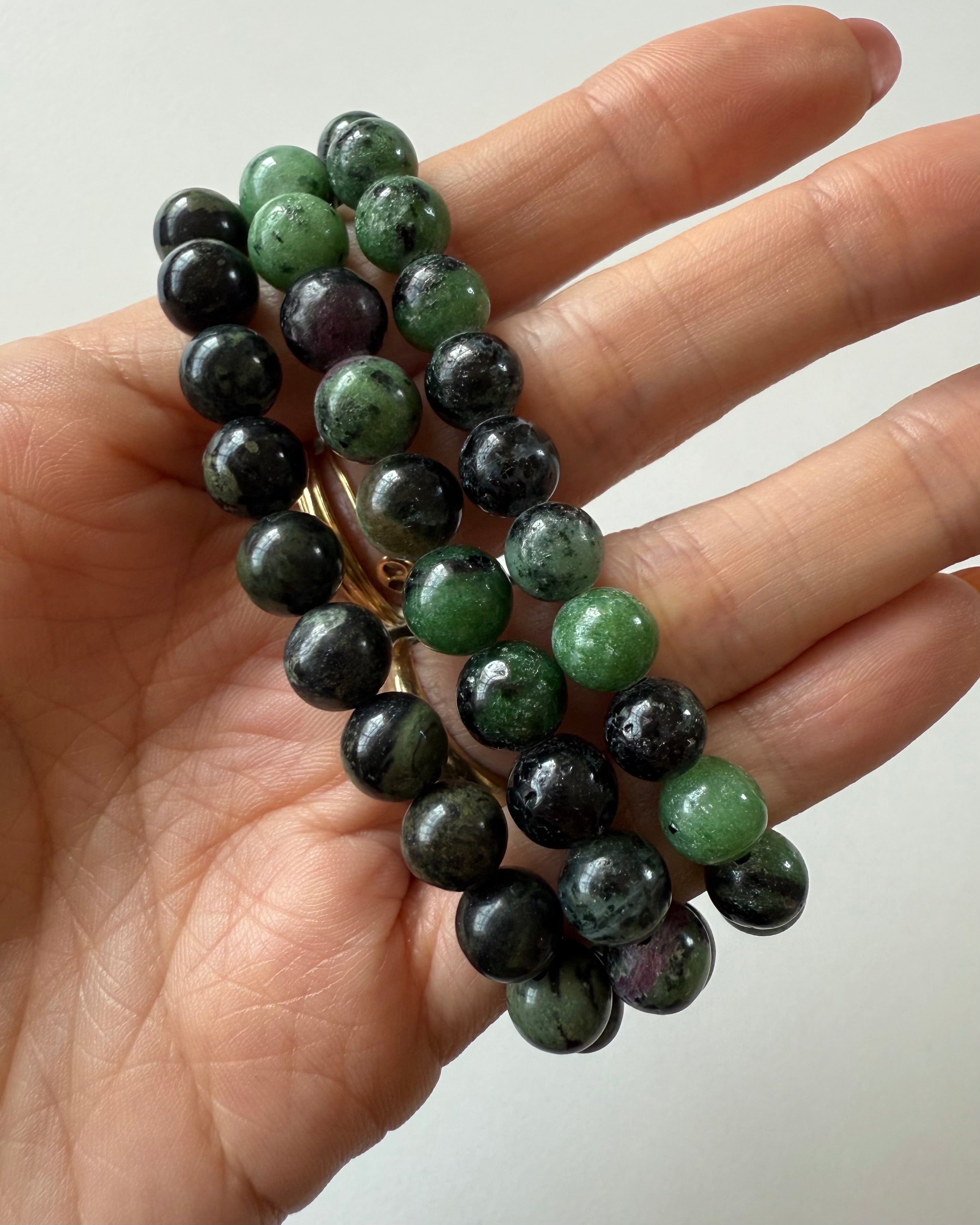 Bracciale in Zoisite