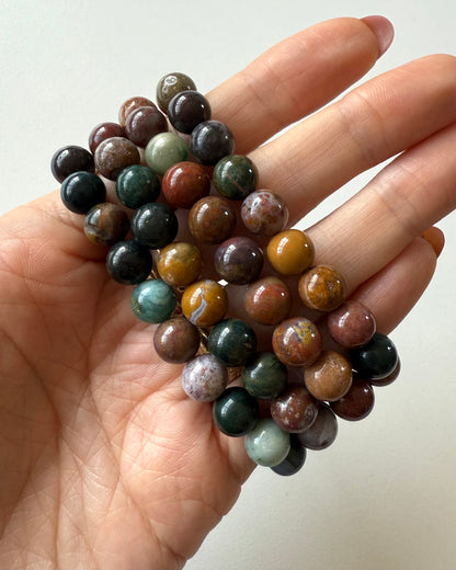 Bracciale in Diaspro Oceano