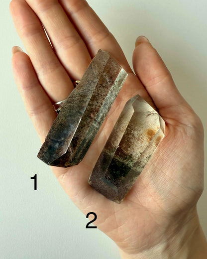 Freeform in Quarzo Lodolite (Giardino)