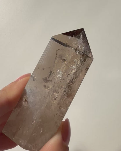 Punta in Quarzo Fumè